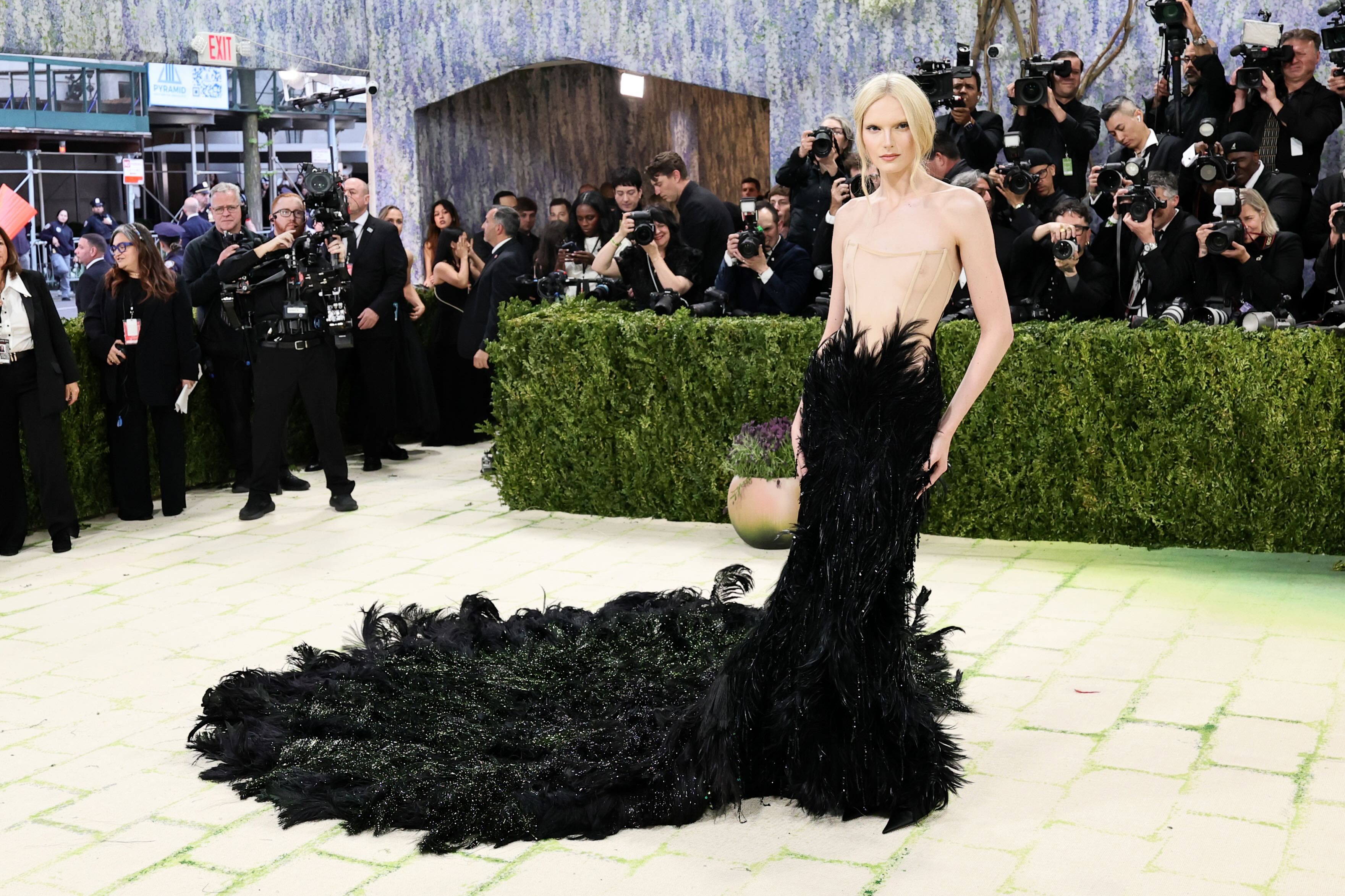 Alex Consani in Gucci at the 2026 Met Gala