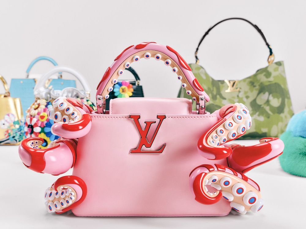 Pandas and dragons meet in the new Louis Vuitton x Takashi