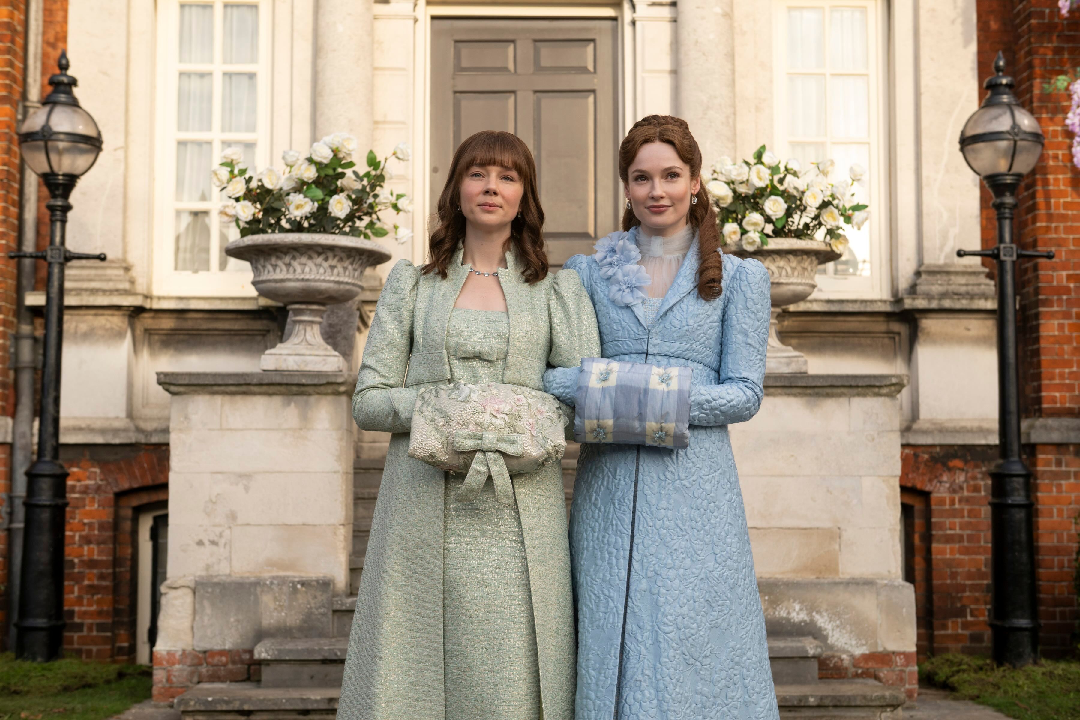 Eloise and Francessca in Bridgerton Season 4