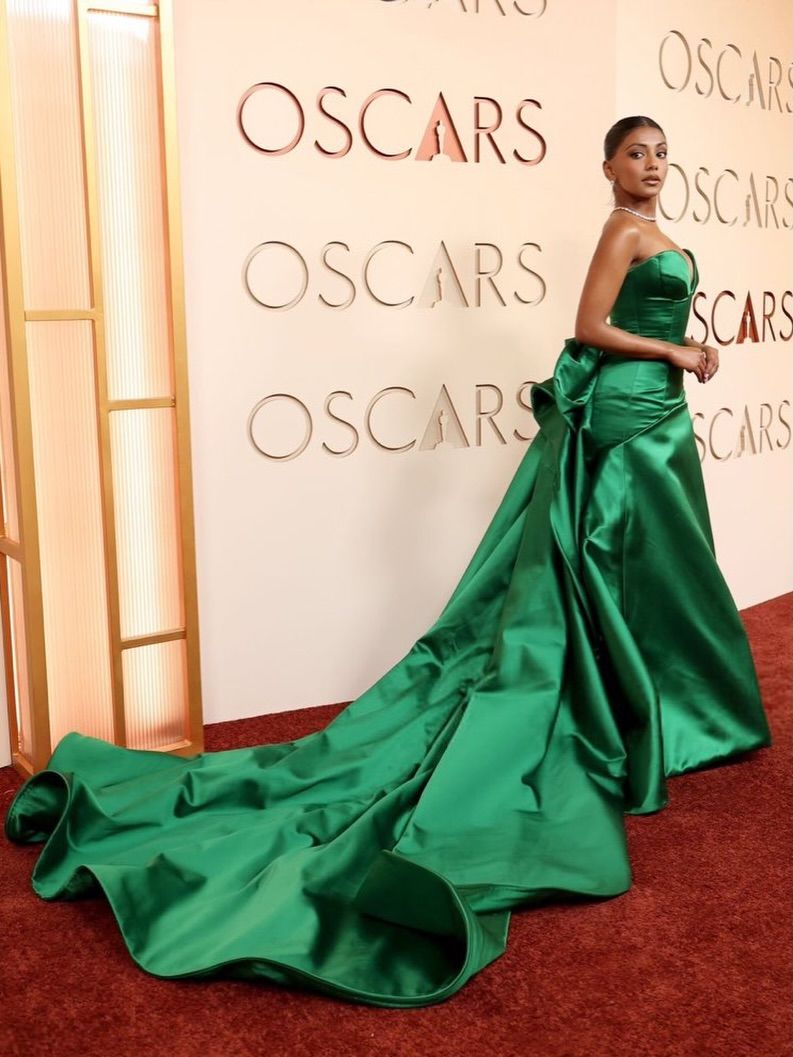 Charithra Chandran in Miss Sohee at the 2026 Oscars