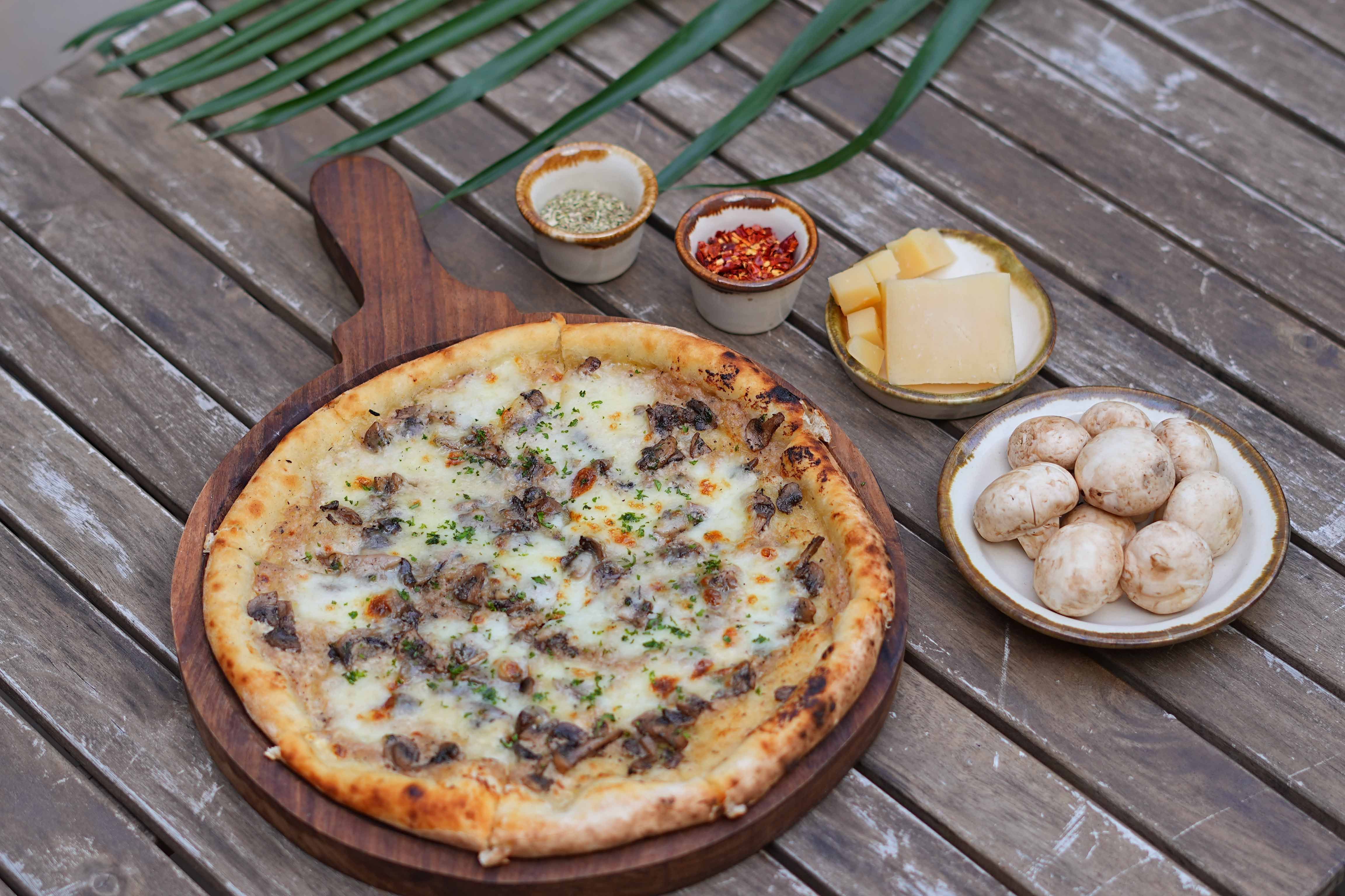 Truffle and mushroom