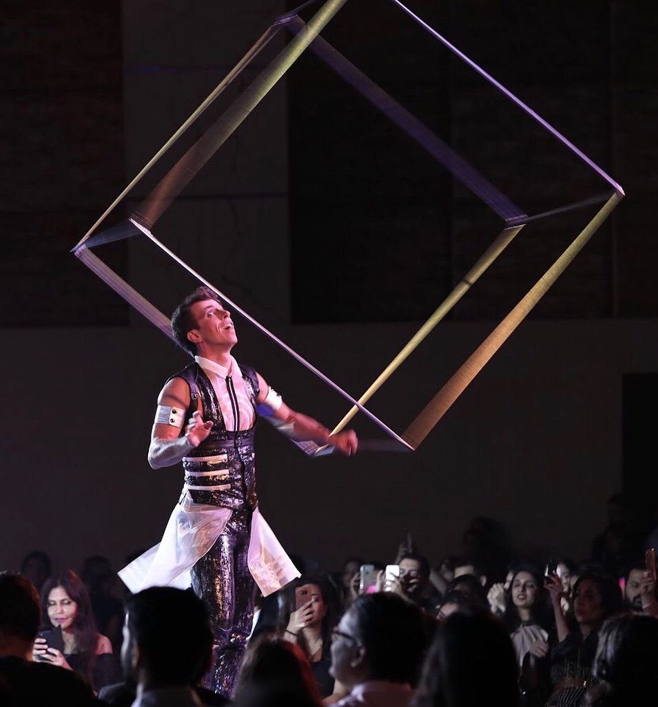 Cirque du Soleil at the Lakme Absolute Grand Finale by Monisha Jaising in 2018