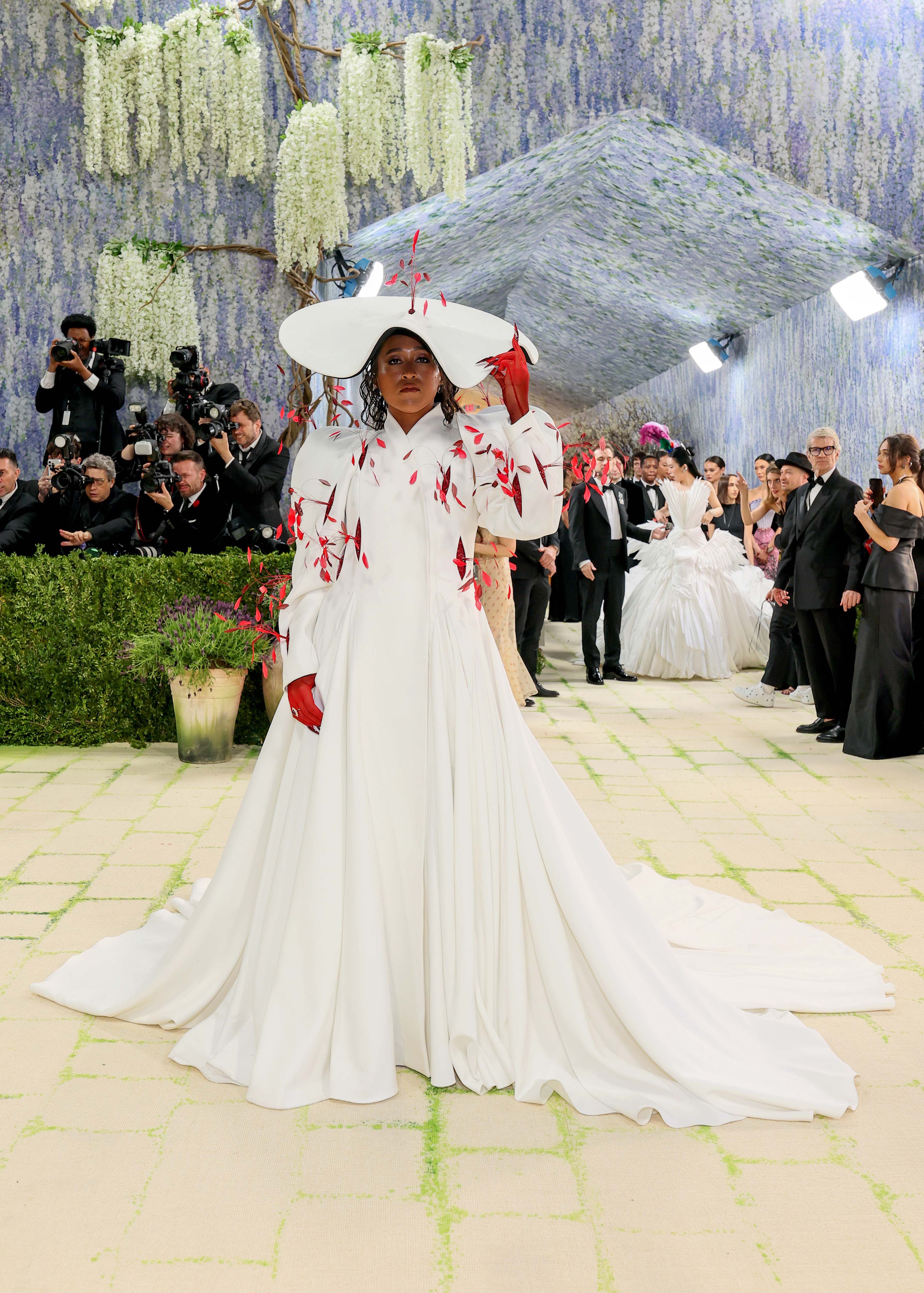 Naomi Osaka in Robert Wun Met Gala 2026