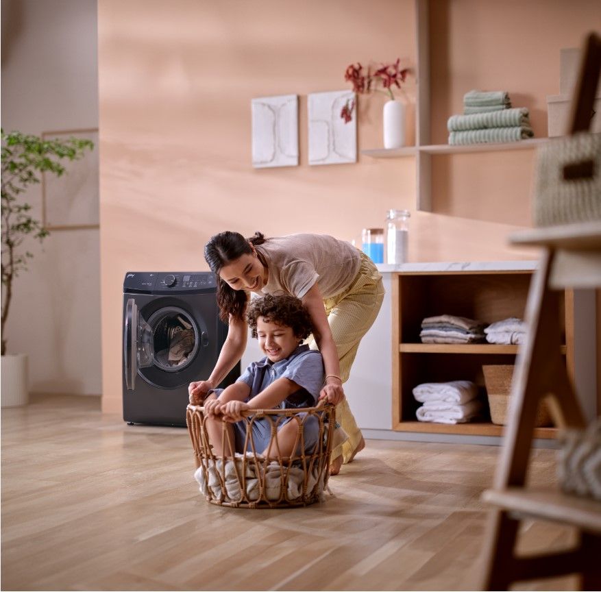 Godrej's Front load Eon Cresta AI powered washing machine