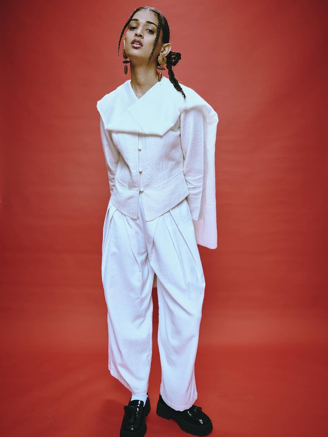 A white look from the brand Golden Feathers