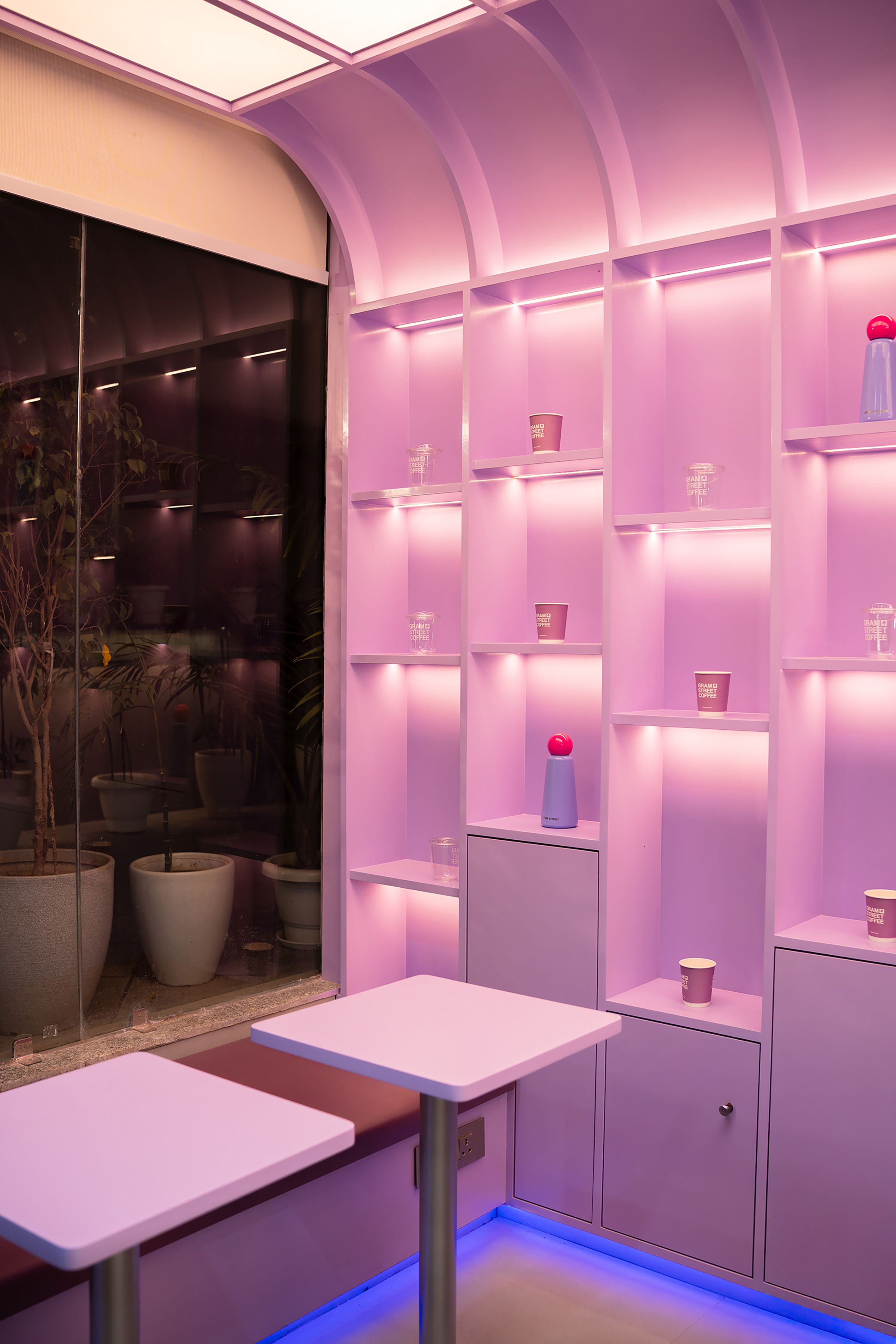 Gram Coffee interiors