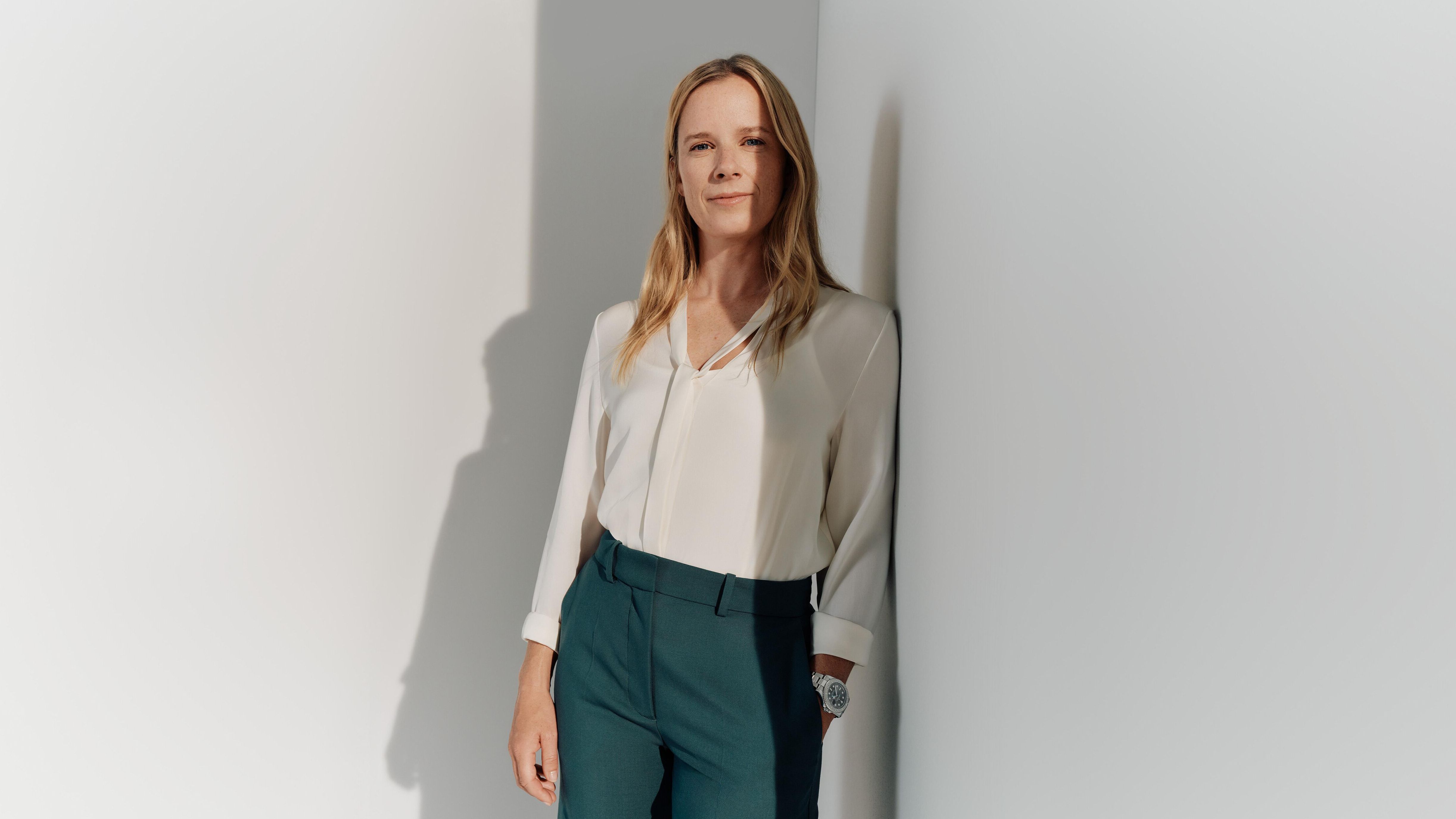 Olympic champion and Strategist for the GBR SailGP team Hannah Mills