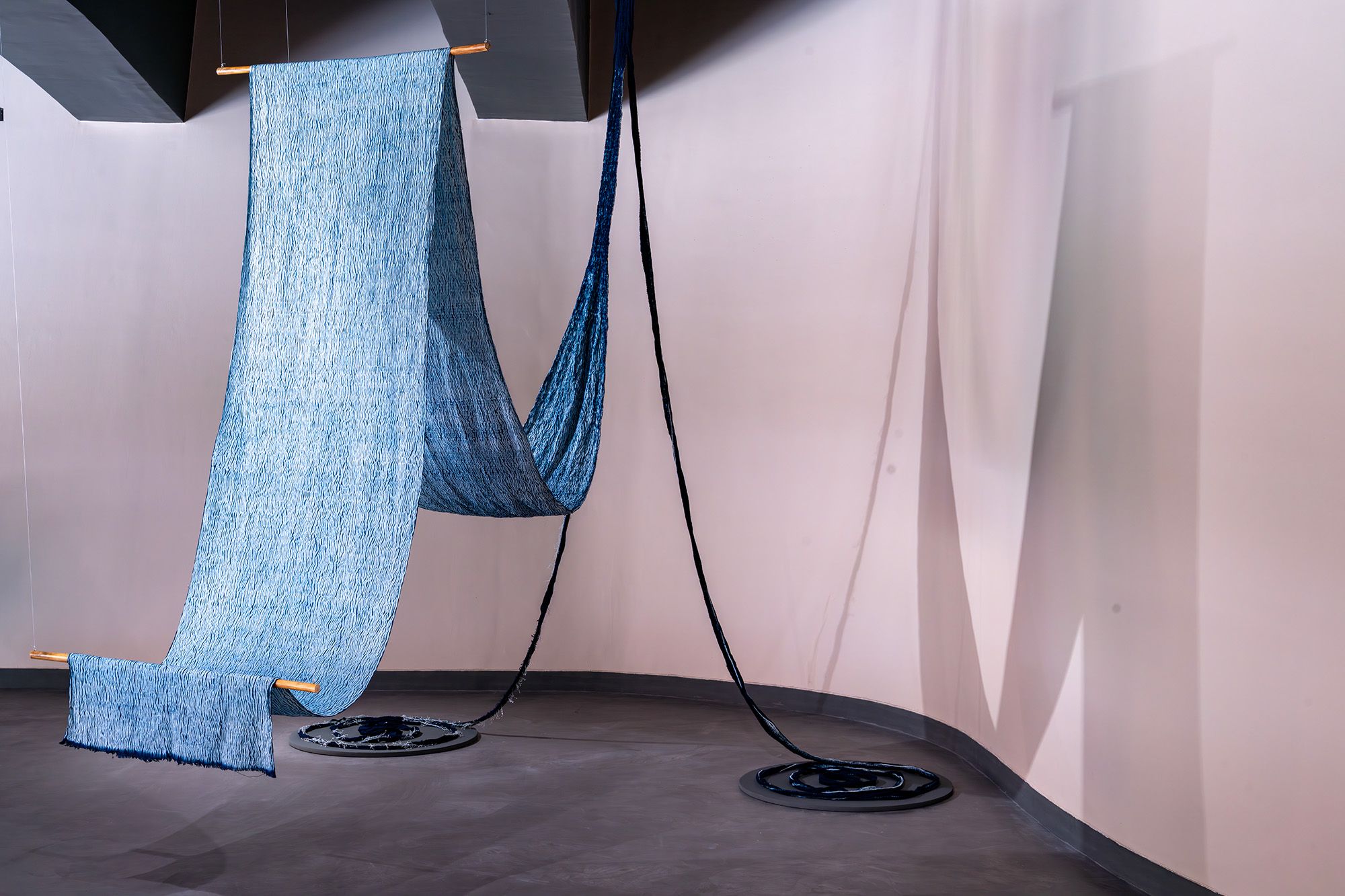 Tapestries by Japanese artist Takuma/Slow Fabric