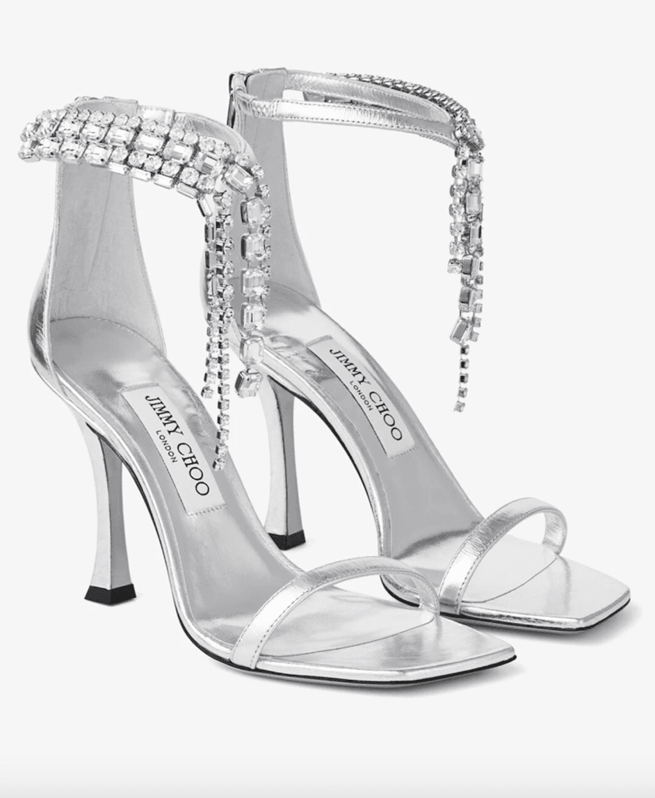 JIMMY CHOO Verity 100 Vintage Metallic Leather Sandals .png
