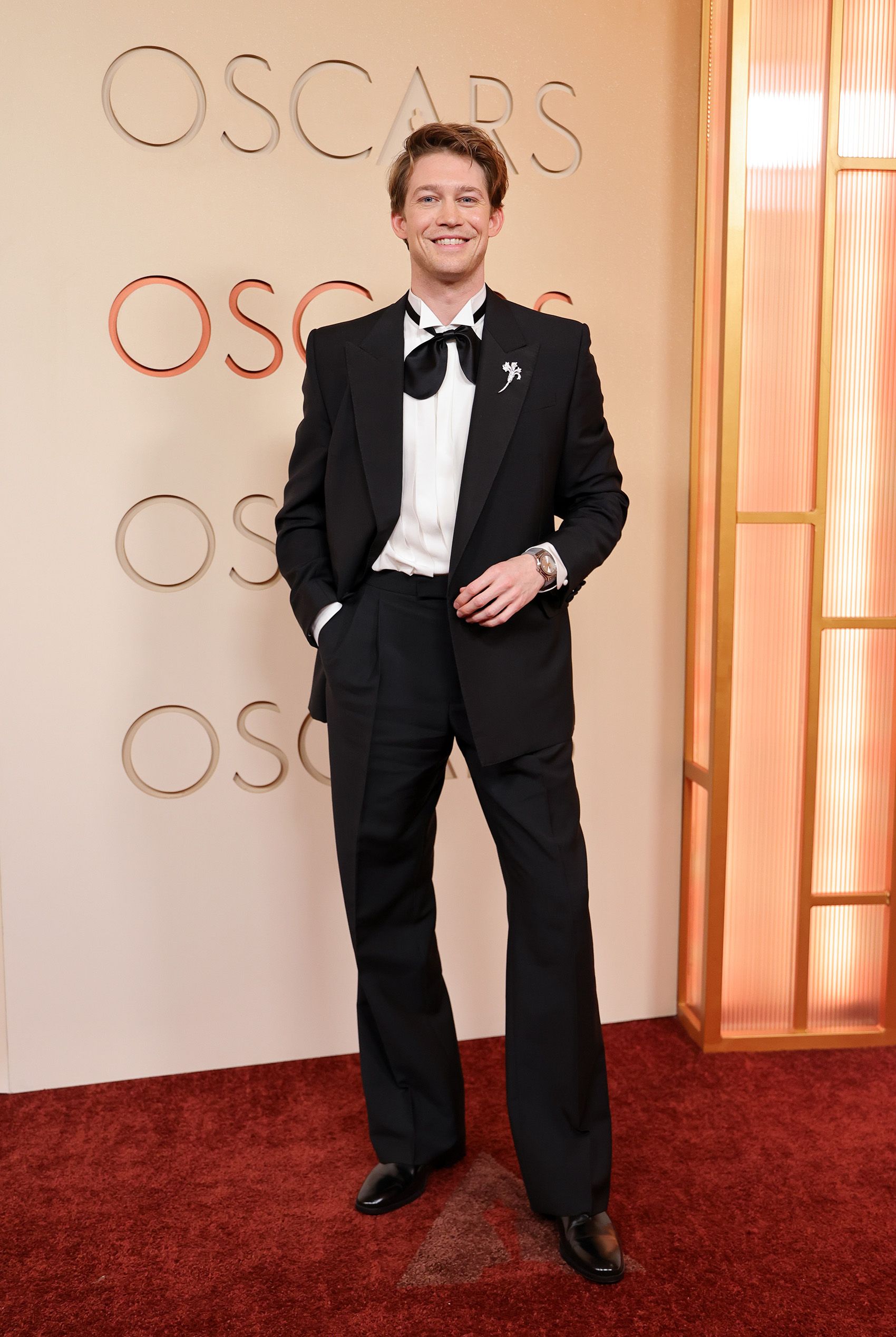 Joe Alwyn wearing Valentino at the 2026 Oscars