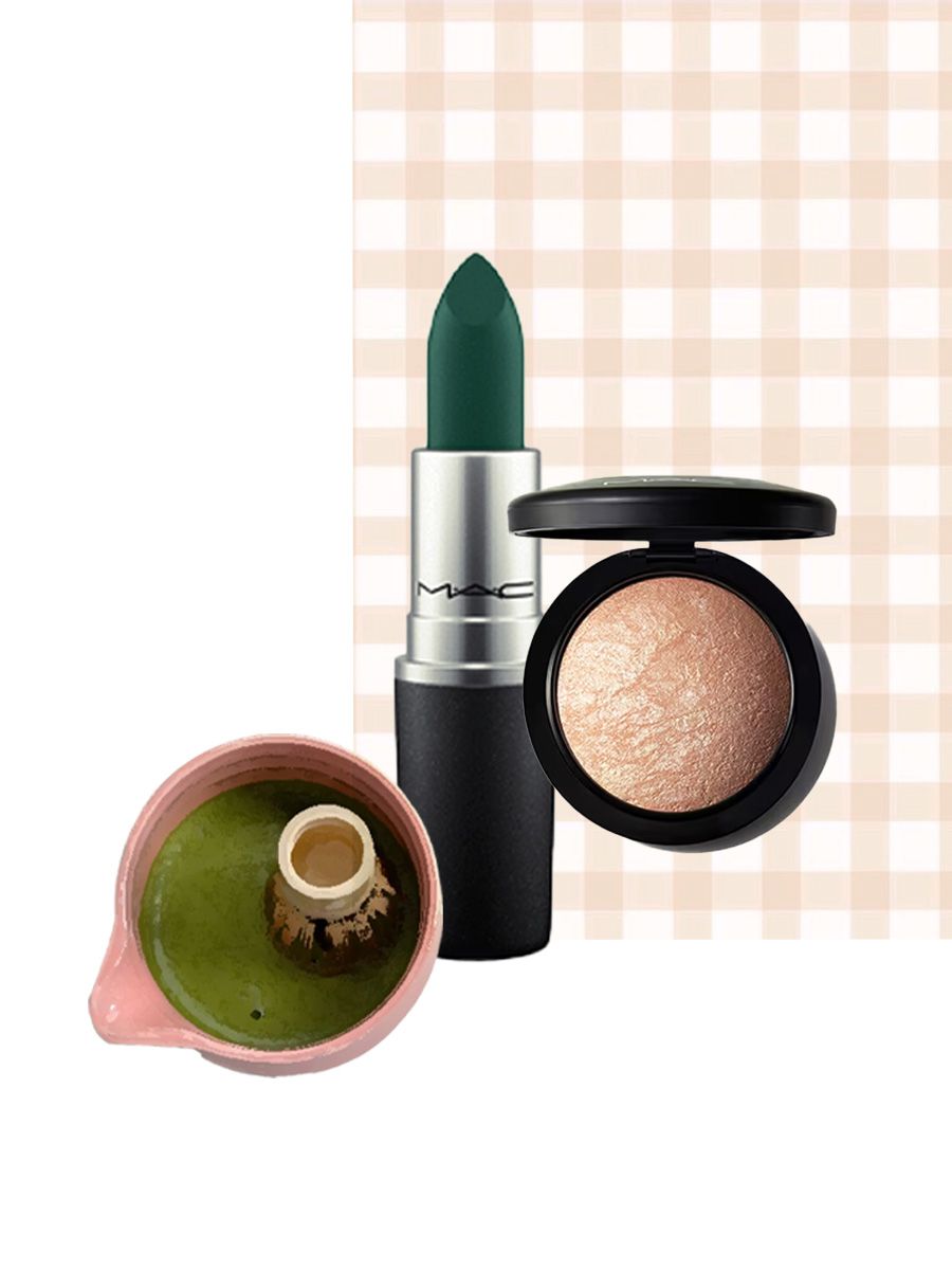 A fantasy collaboration between MAC and matcha