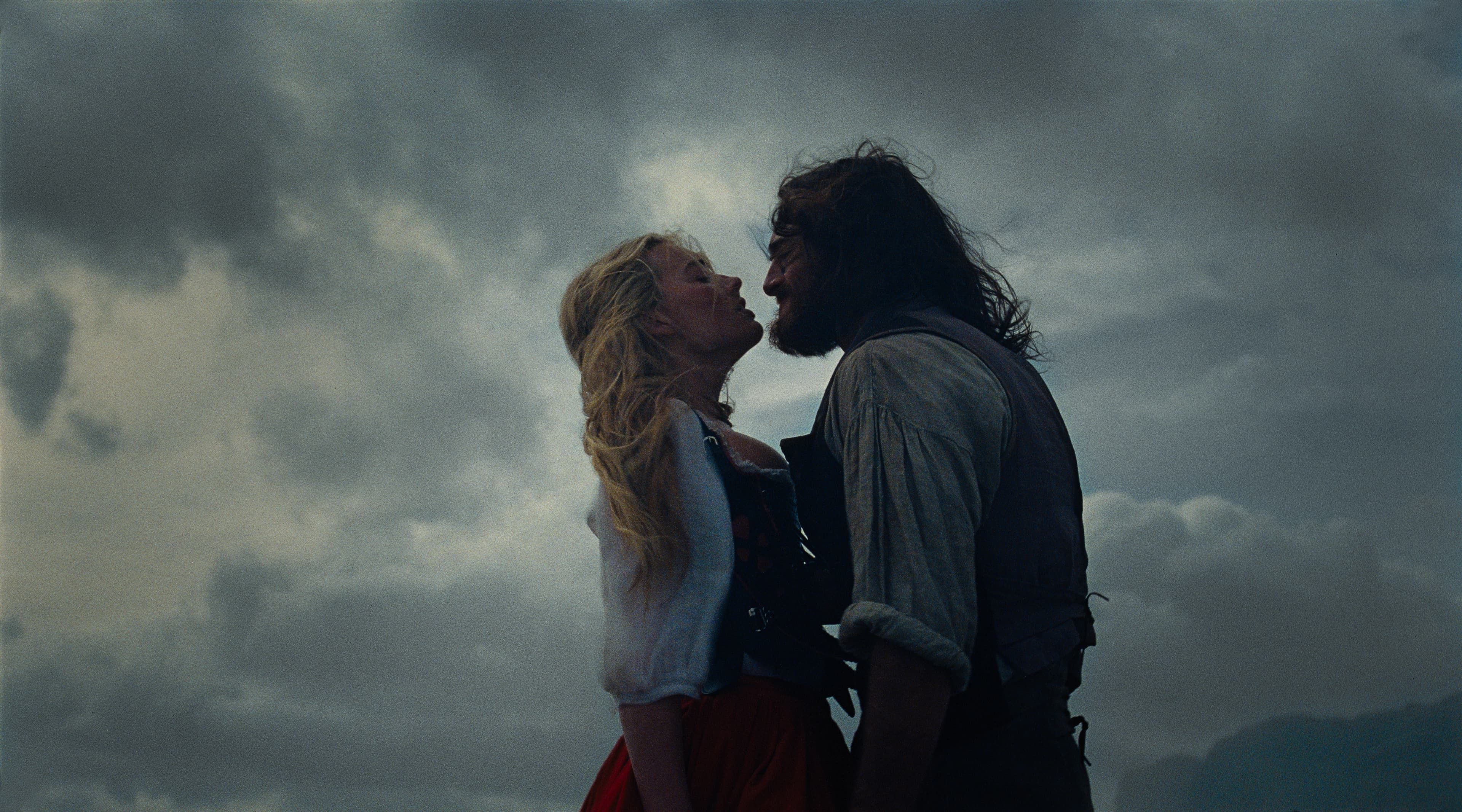 Margot Robbie and Jacob Elordi in "Wuthering Heights"