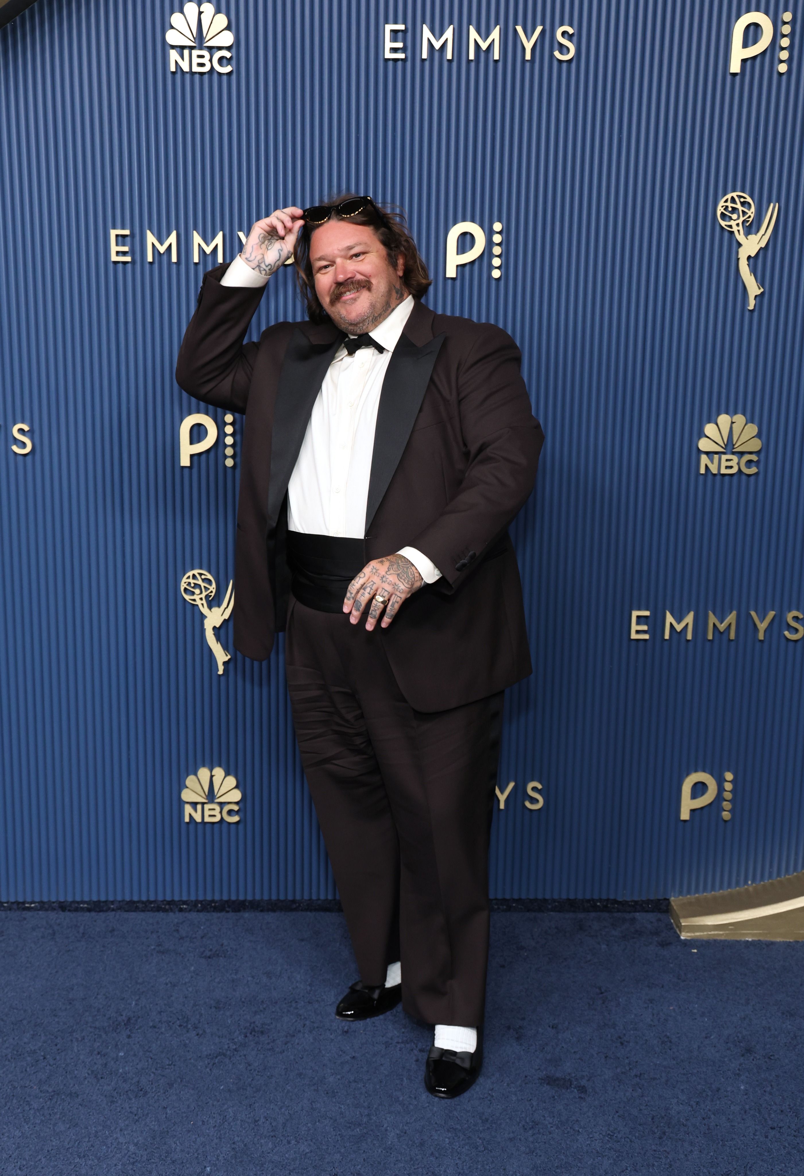 Matty Matheson at the 2026 Emmy awards in ballet flats