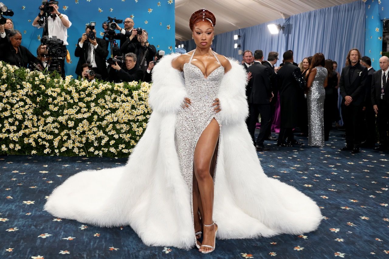 Megan Thee Stallion at the 2025 Met Gala in Michael Kors Collection