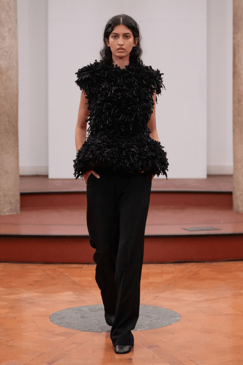 Indian model Megha Pradeep at Institution SS26