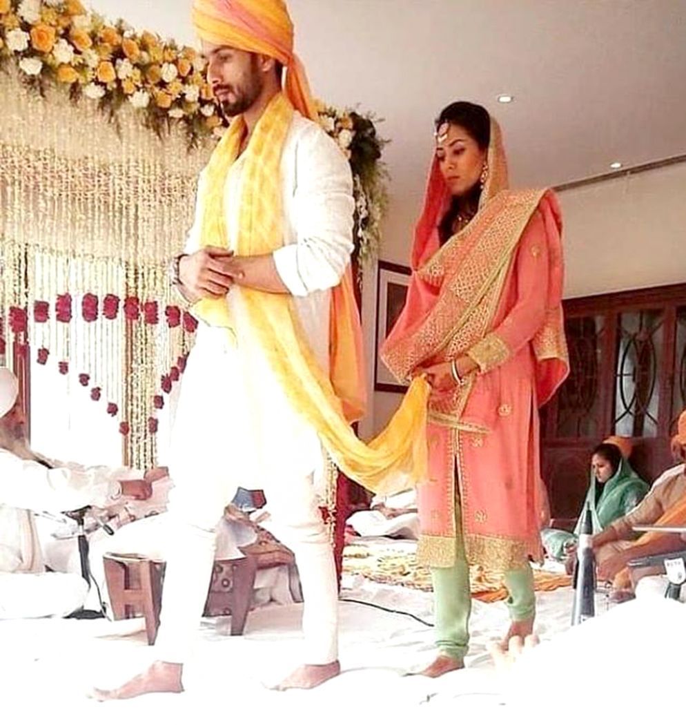 Mira Kapoor wore Punit Balana for her Anand Karaj