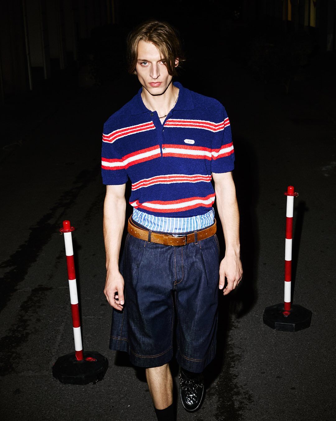 A runway look from No 21 spring/summer 2026 menswear