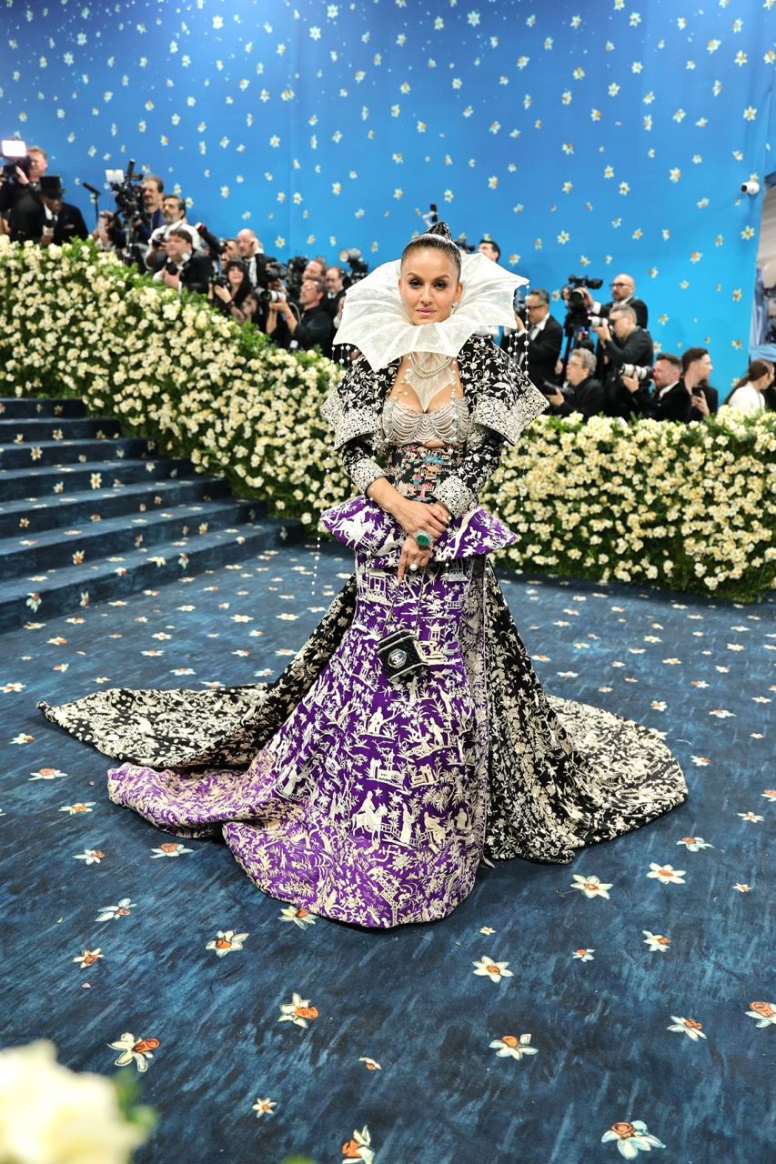 Natasha Poonawalla in custom Manish Malhotra at Met Gala 2025