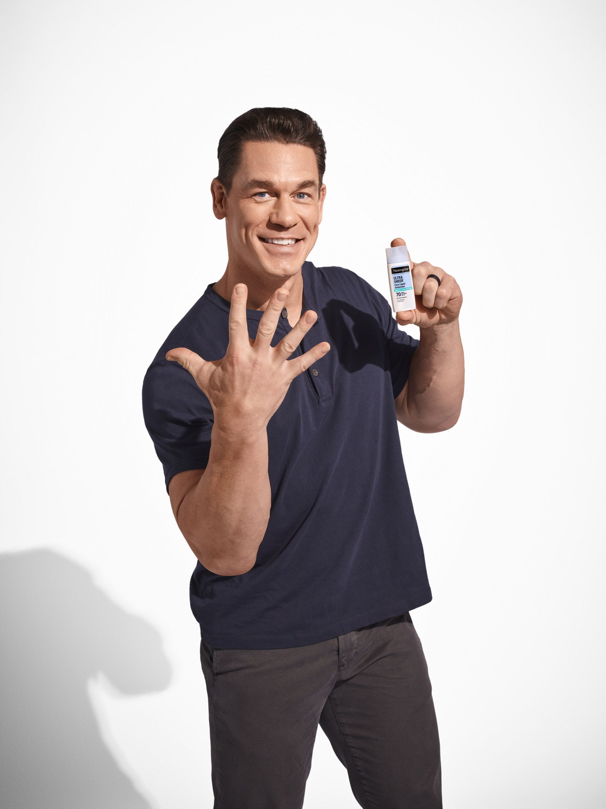John Cena in Neutrogena's "Sunscreen You Can't See Me" Campaign 