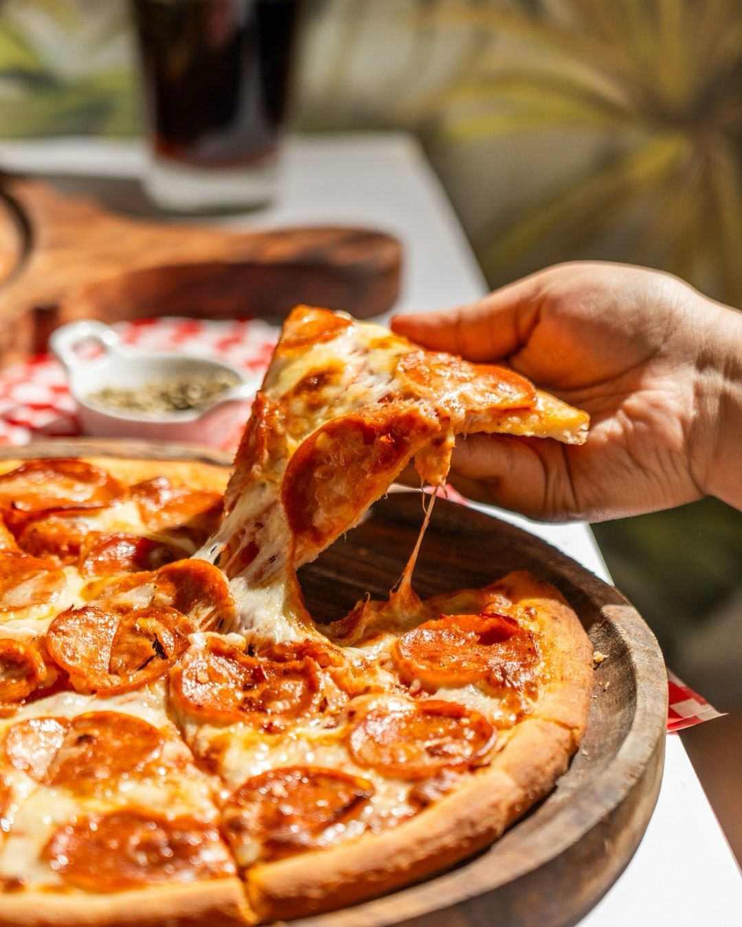 Pepperoni pizza