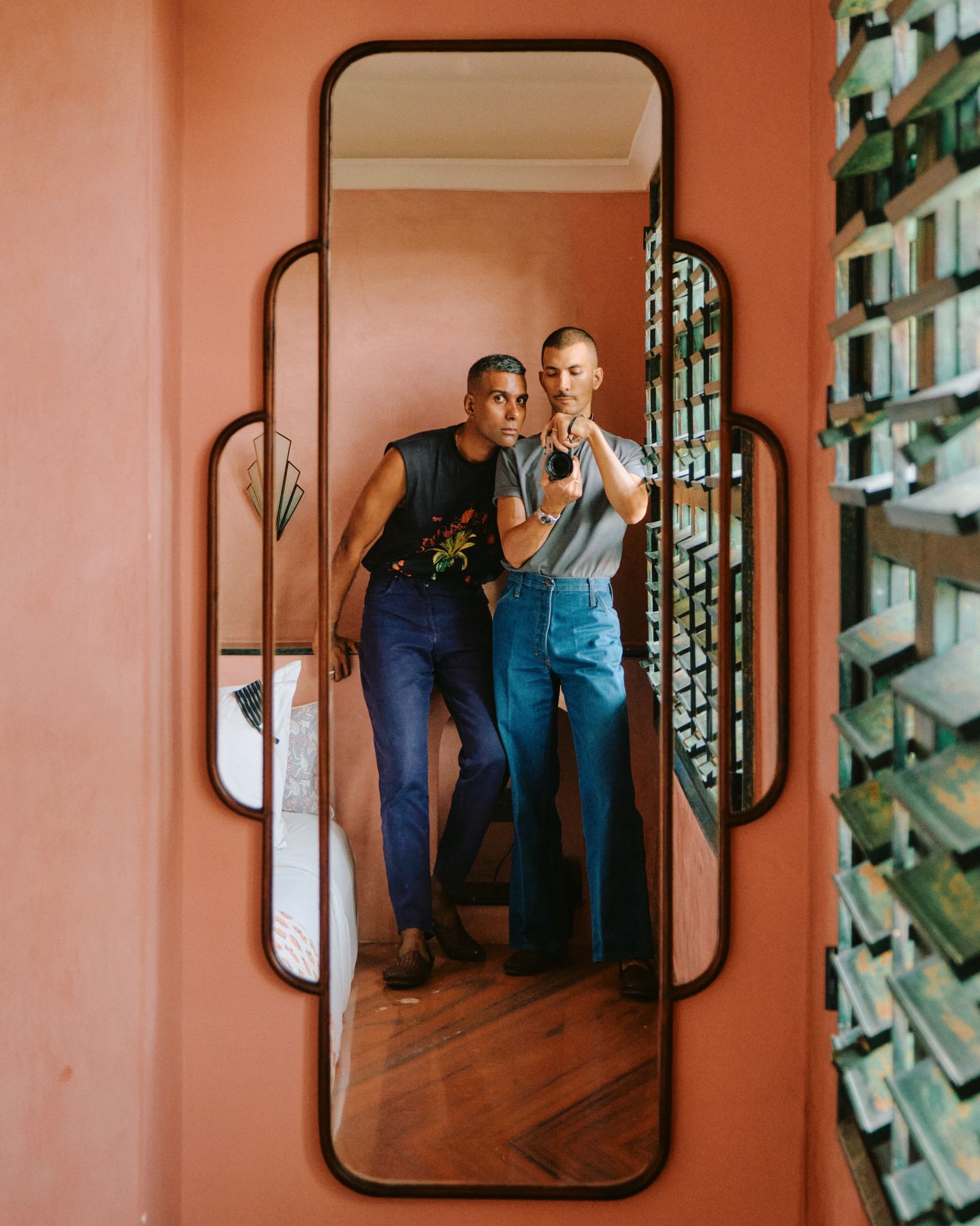Creative duo and couple Porus Vimadalal and Prayag Menon