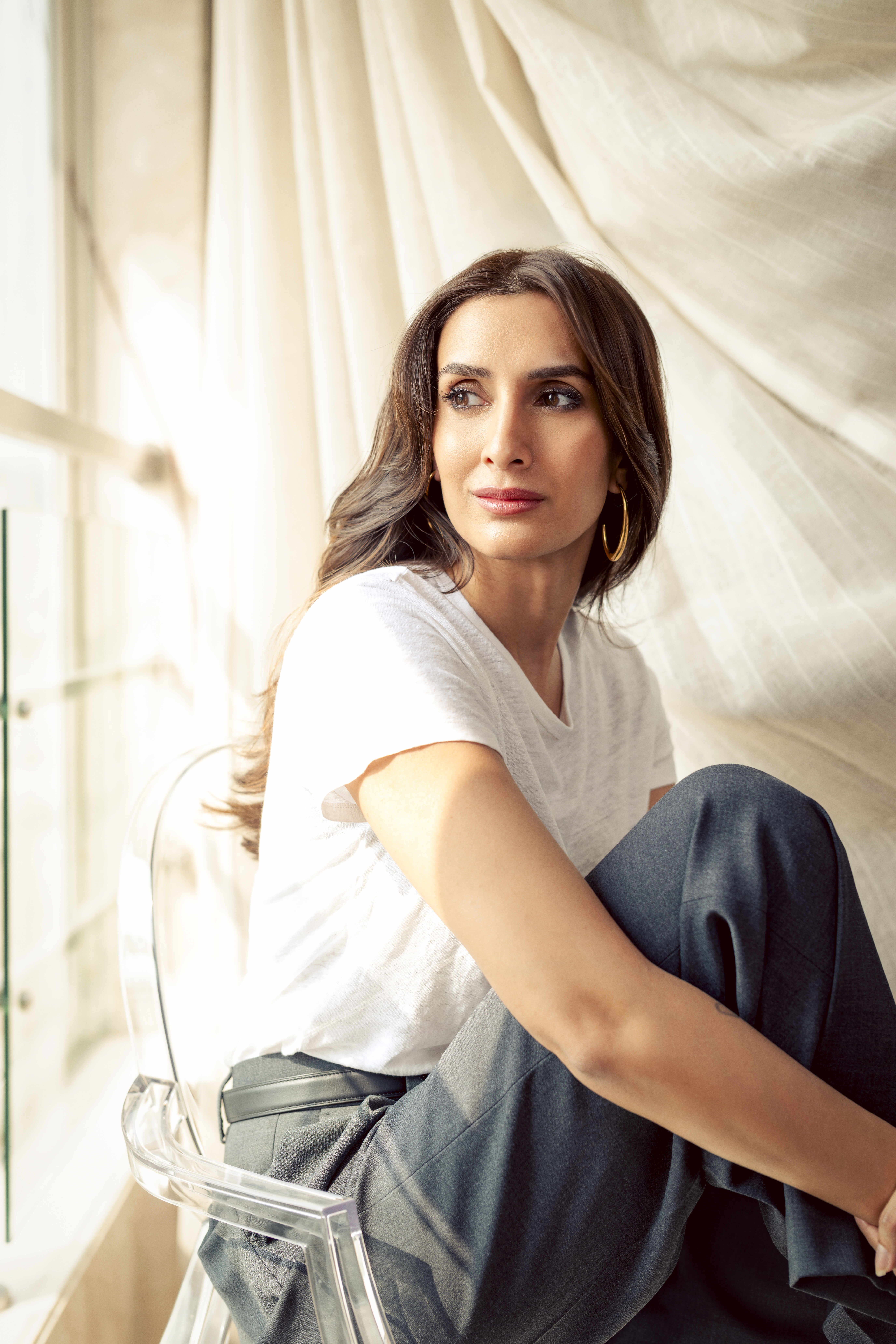 Producer Pragya Kapoor in her favourite white T-shirt