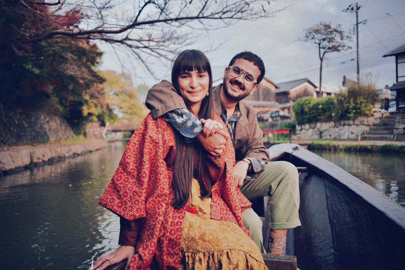 Devanshi Tuli and Pranoy Sarkar on the day of the proposal