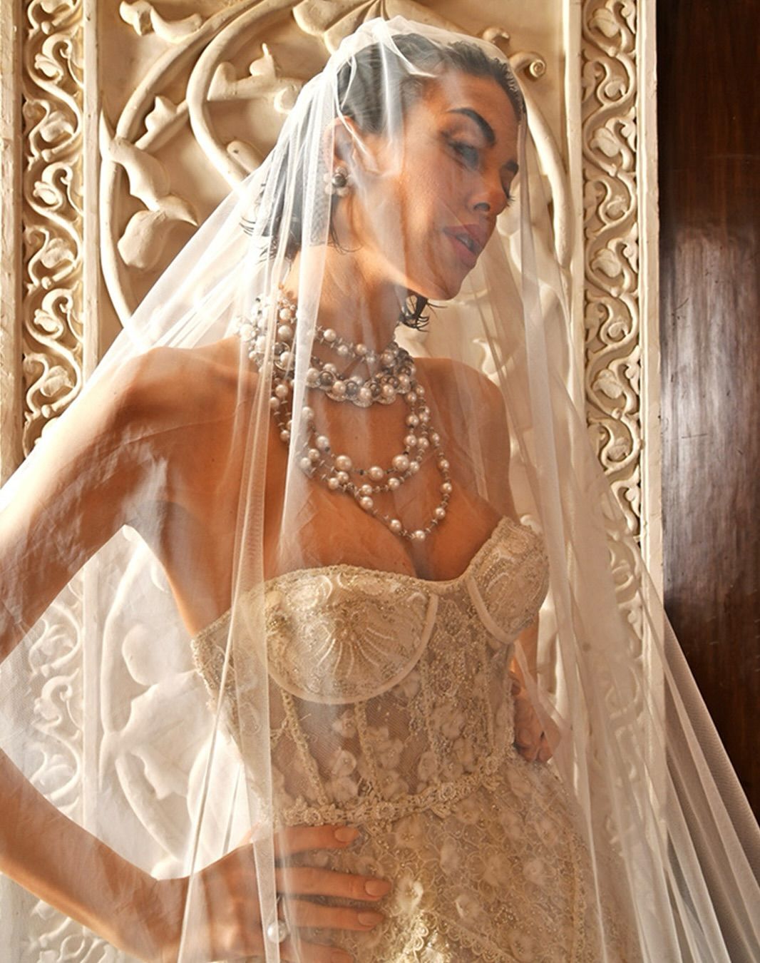 Veiled Bride – Collage Art. The veil edit how to anchor your bridal look with custom 2026