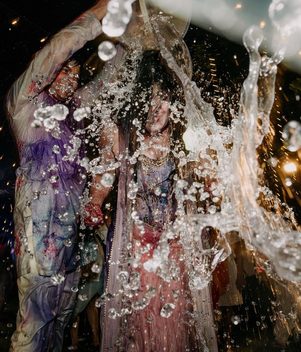 Saniya Prajay Holi party