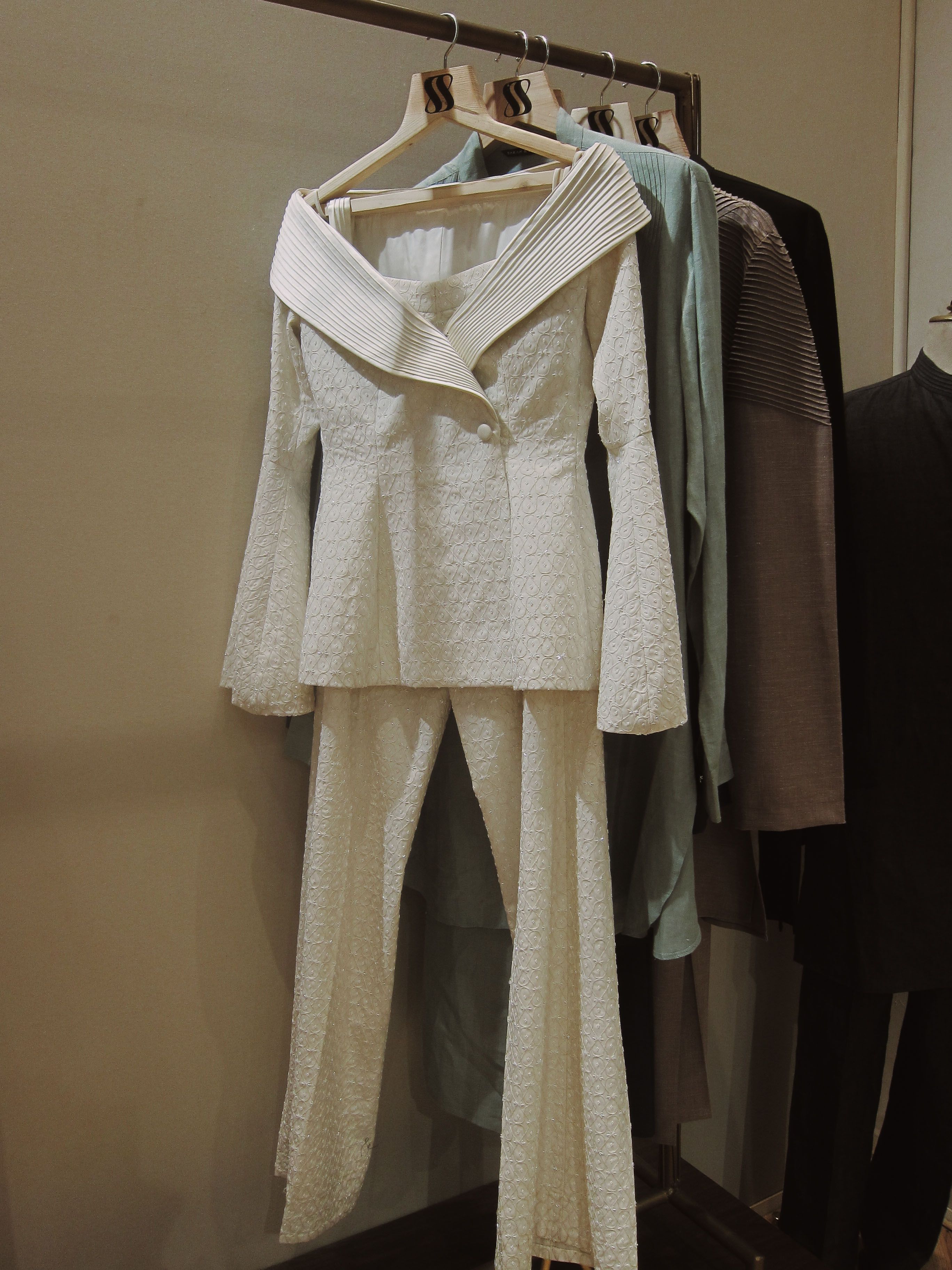 Sarah Sandeep white pantsuit_The Wedding Collective_The Nod.jpg