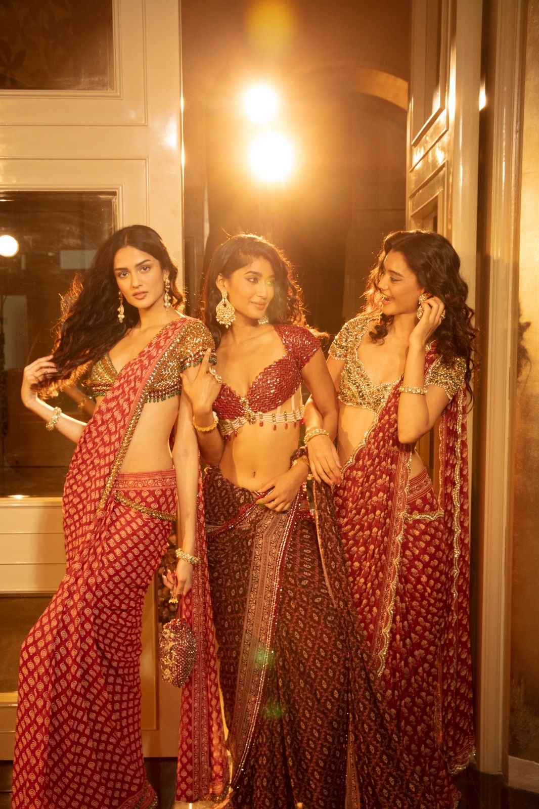 Saris that lunch