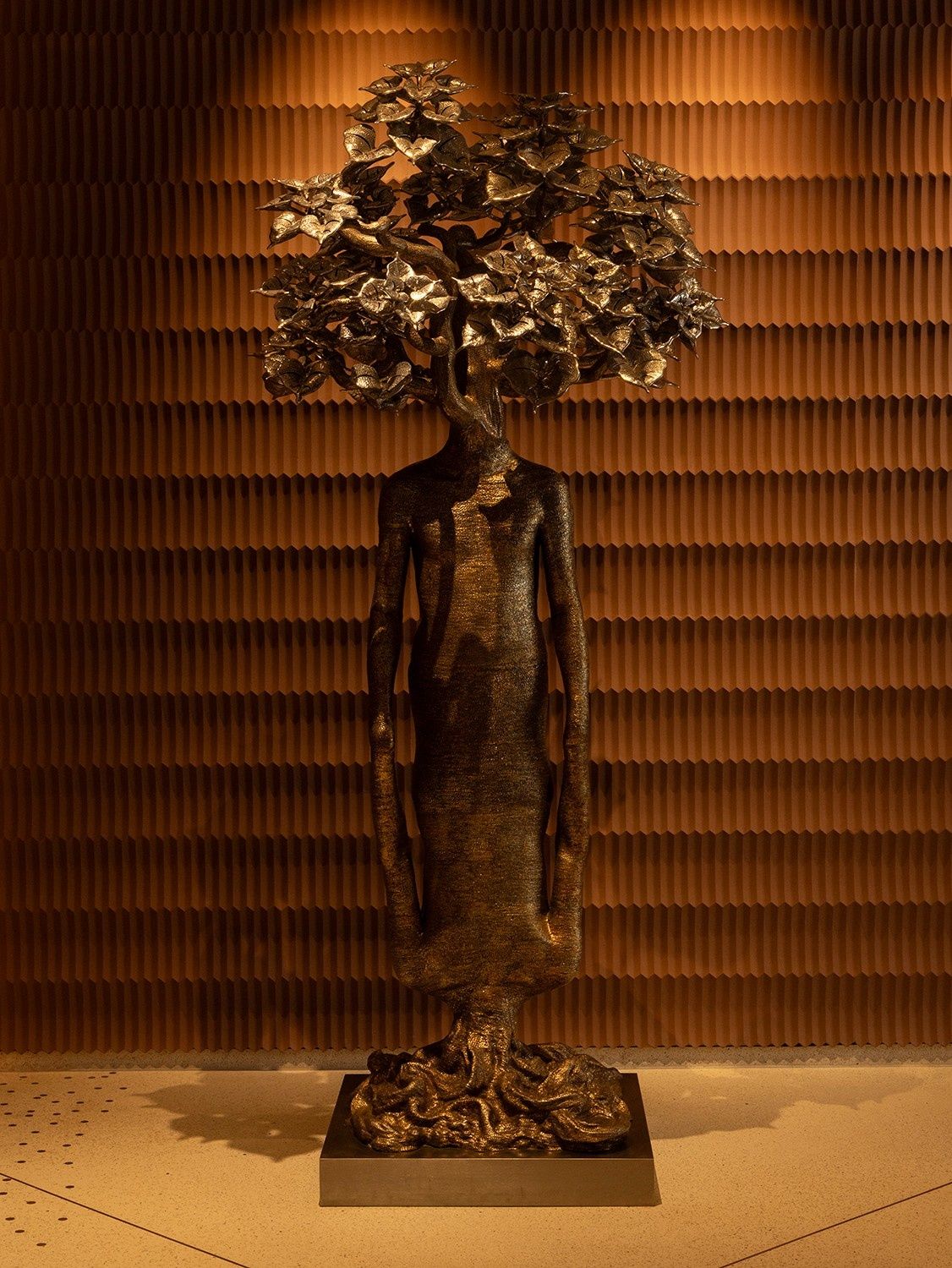 Nisaba Life Cycle sculpture By Dhananjay Singh