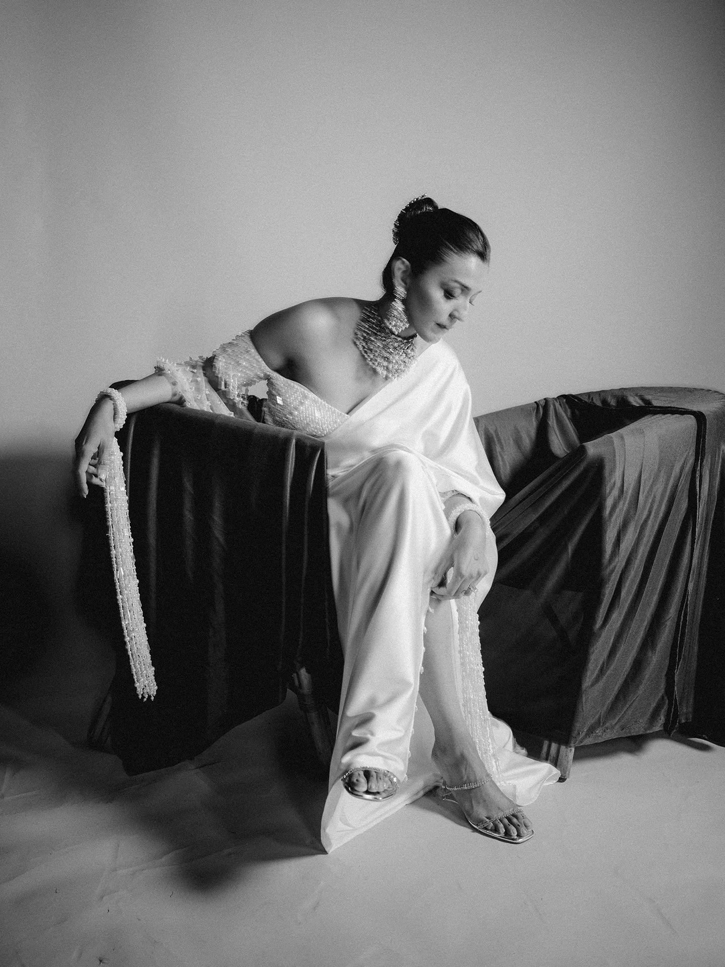 Designer Shweta Kapur in her 431-88 bridal look for her reception