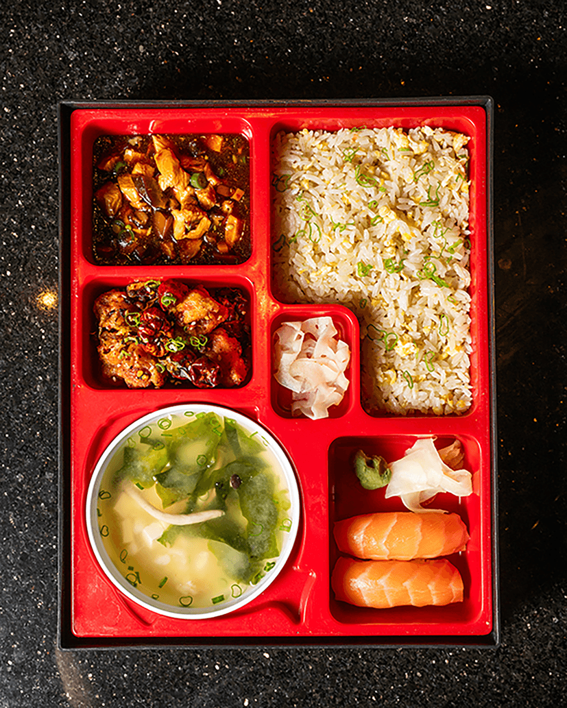 Wabi Sabi's Bento Box Lunch