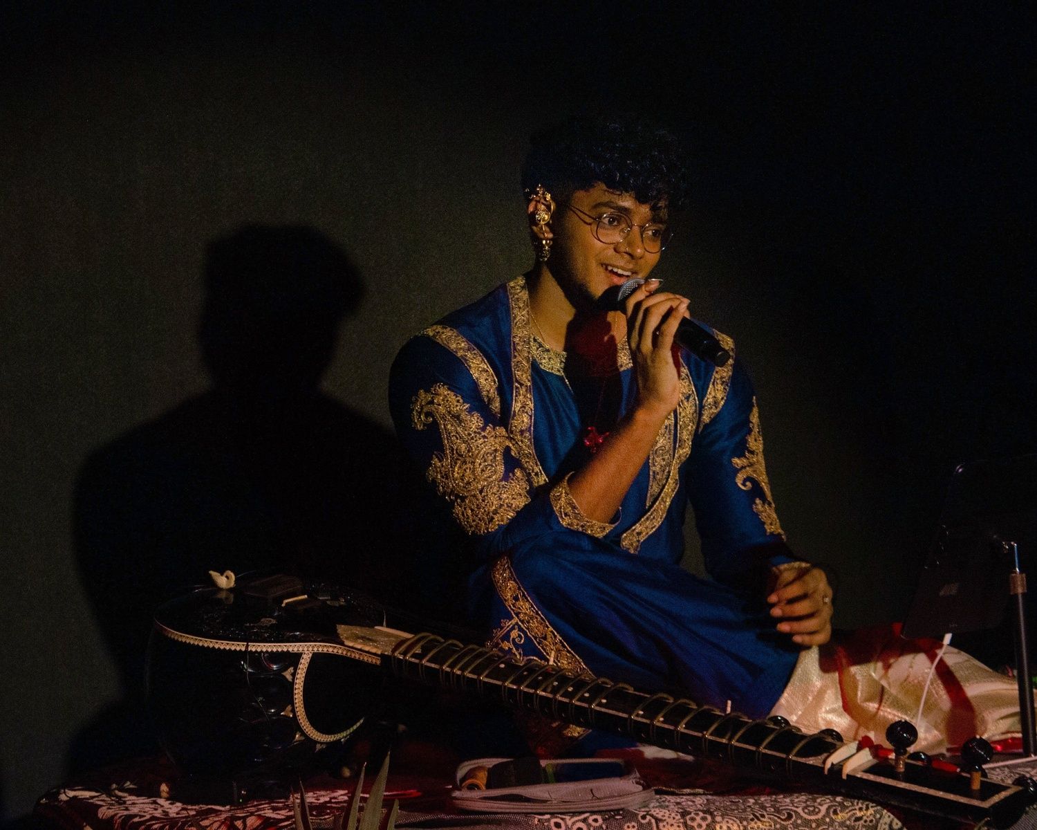 Swayam Siddha Priyadarshi on stage