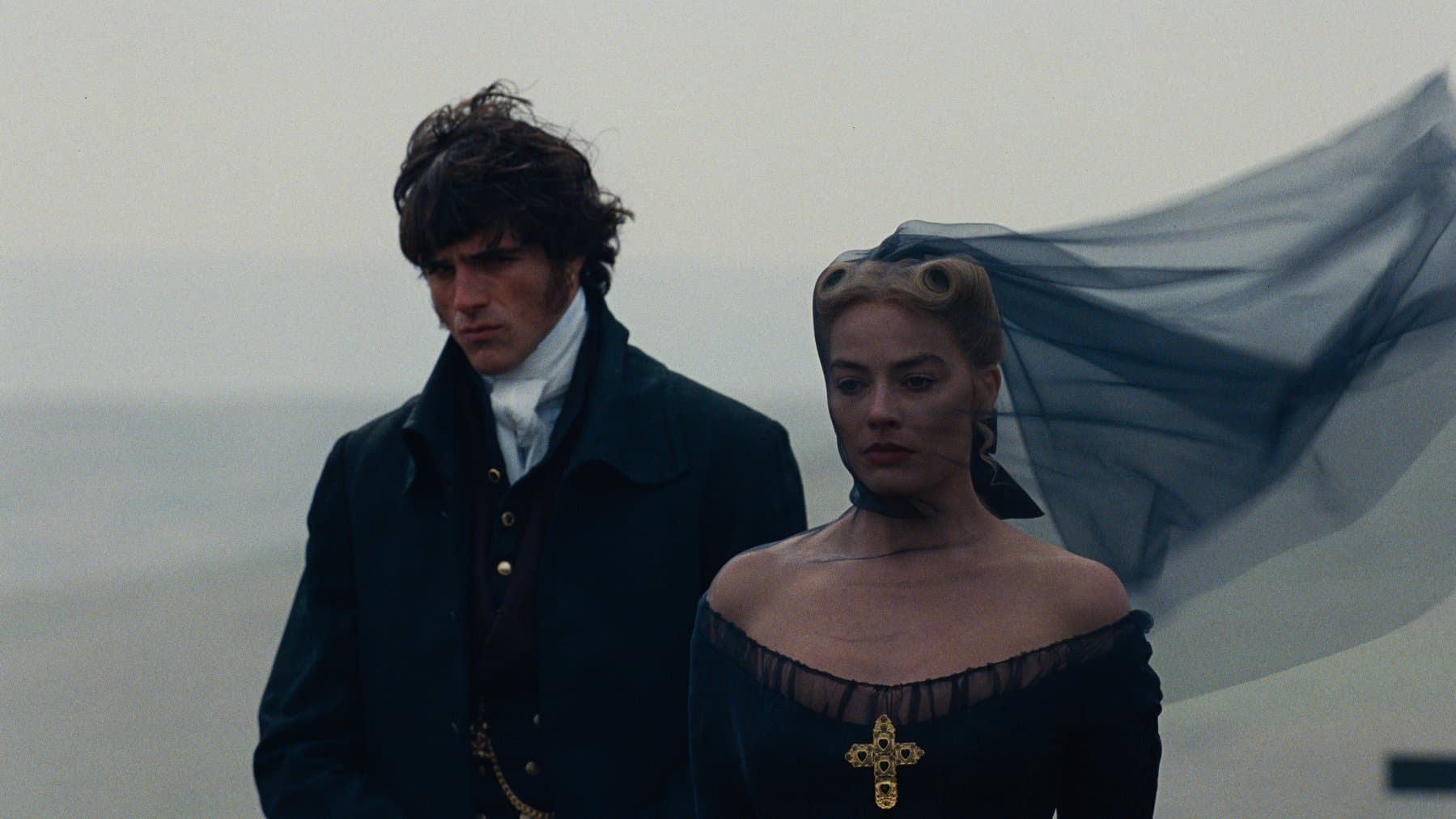 Margot Robbie and Jacob Elordi in "Wuthering Heights"