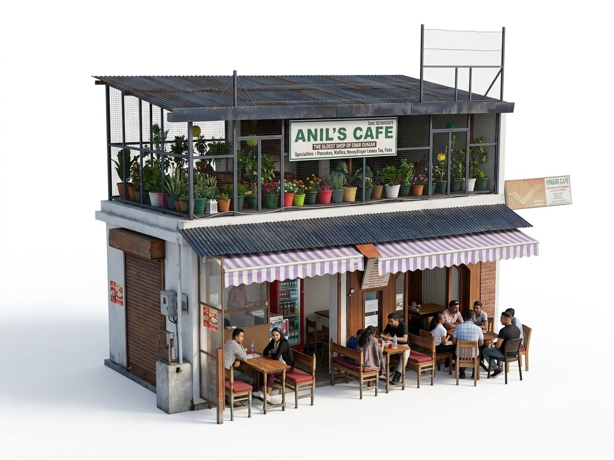 anil_s cafe musoorie