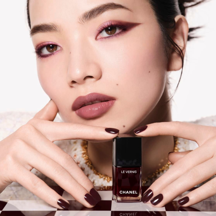 Chanel's iconic Rouge Noir nail paint now inspires a new makeup