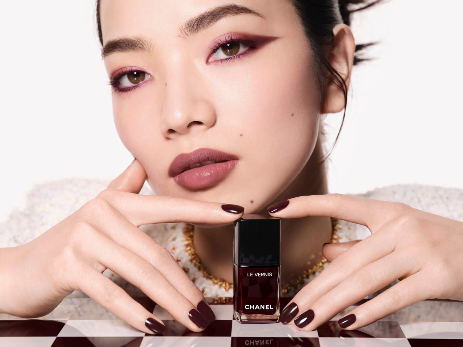Chanel's iconic Rouge Noir nail paint now inspires a new makeup