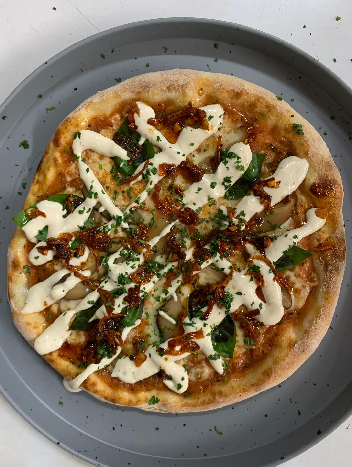 Sourdough pizza