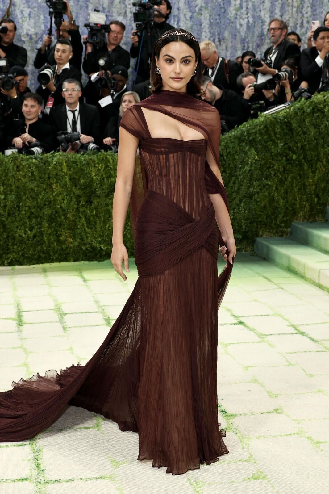 Camila Mendes in Manish Malhotra met gala 2026