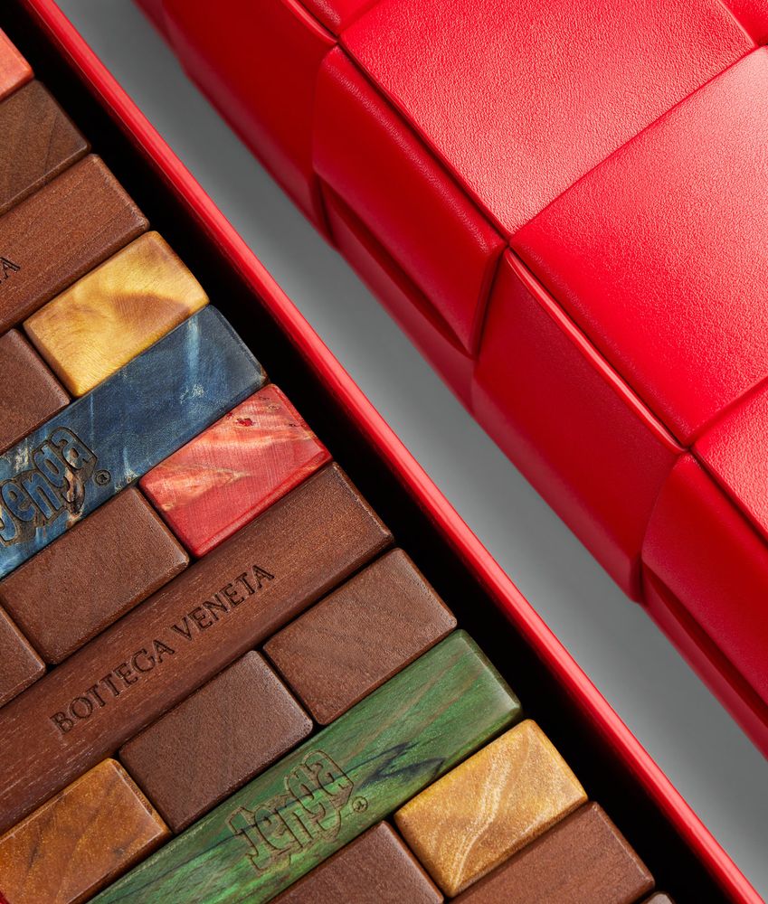 ボッテカヴェネタ　スタッキングタワー　オブジェ large_Bottega_Veneta_Jenga_Cov