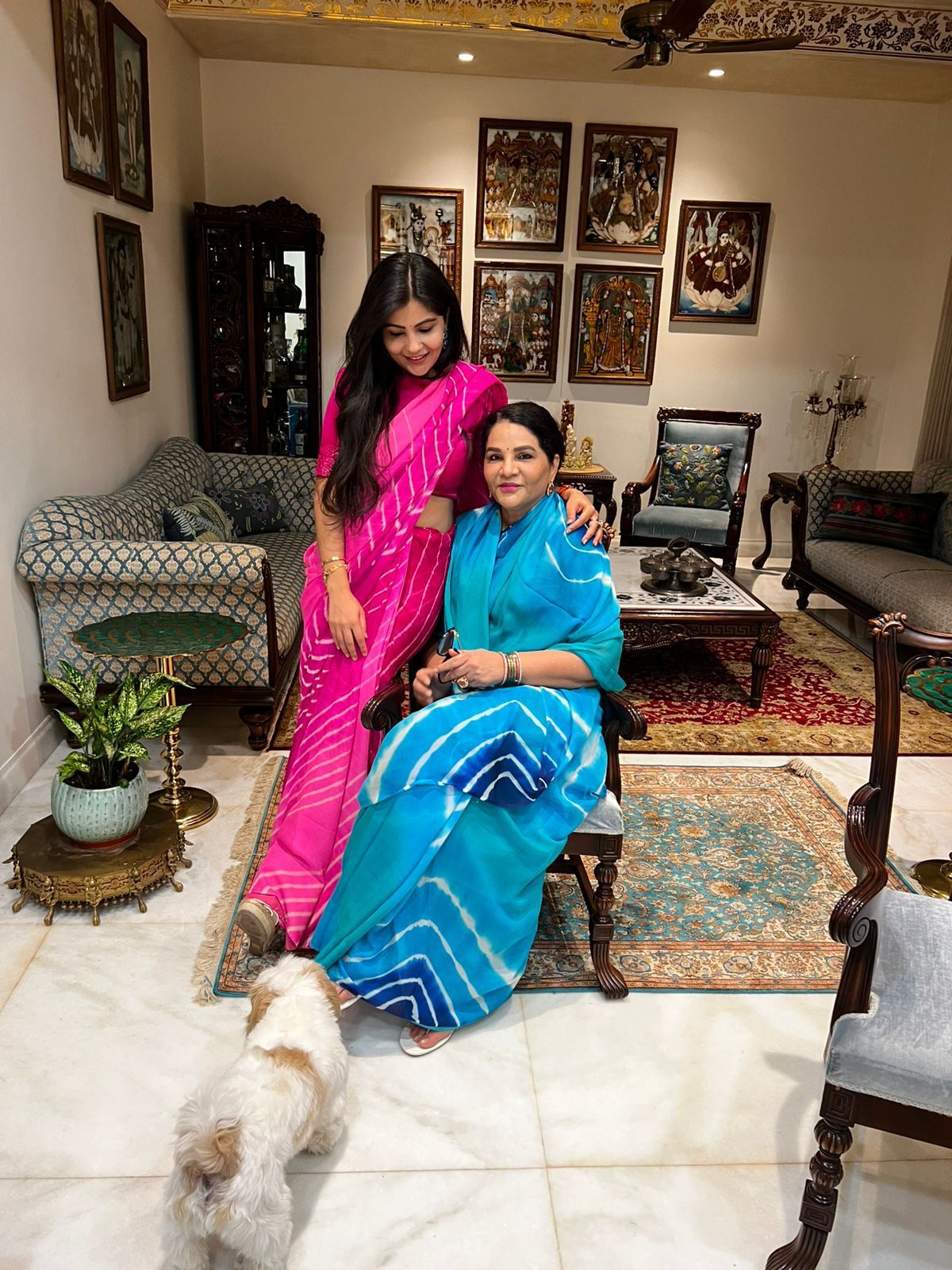 Sunita and Niharika Shekhawat 