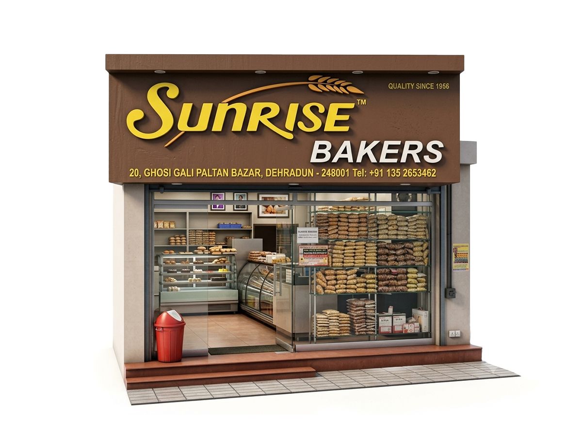 sunrise bakers dehradun